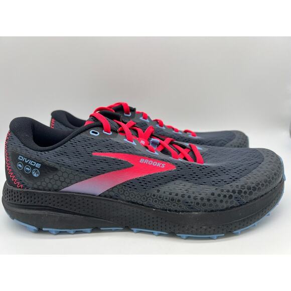 Brooks Divide 3 Women’s Pink Black Hiking Running Shoes 1203681B057 Size 11B - Picture 1 of 12